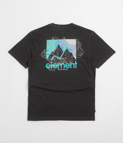Element New Heights T-Shirt in Off Black