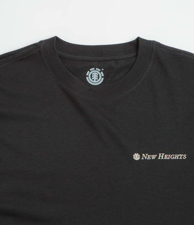 Element New Heights T-Shirt in Off Black