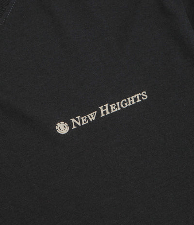Element New Heights T-Shirt in Off Black
