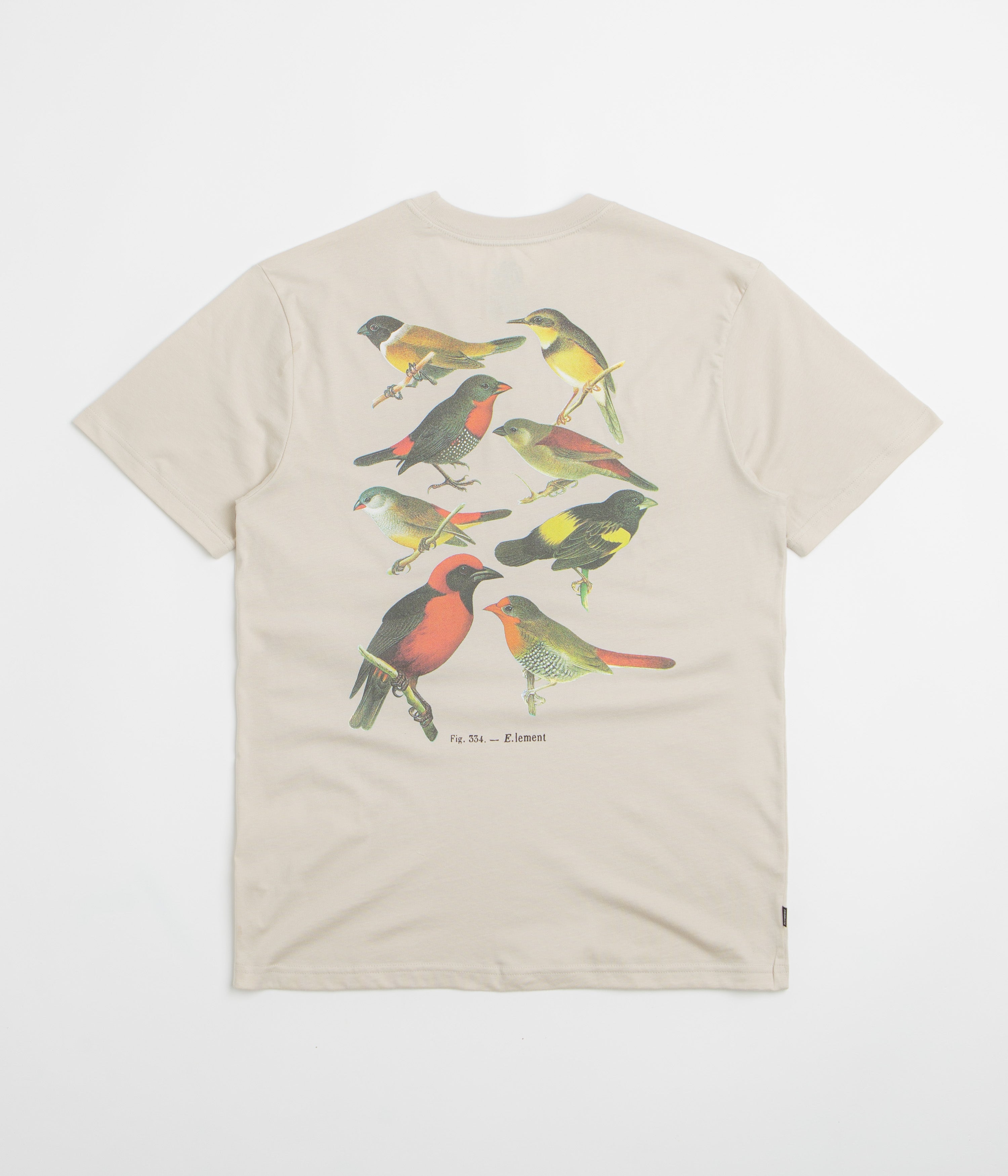 Element Orni T-Shirt in Oat Milk