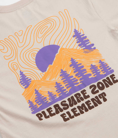 Element Pleasure T-Shirt - Oat Milk