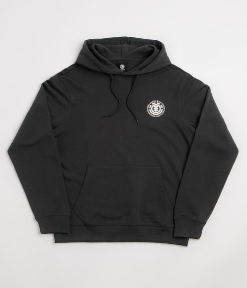 Element Seal Back Print Hoodie - Off Black