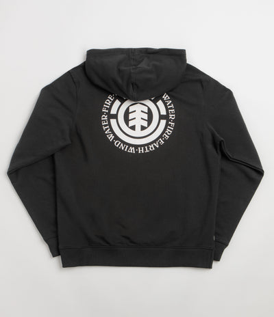 Element Seal Back Print Hoodie - Off Black
