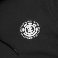 Element Seal Back Print Hoodie - Off Black thumbnail