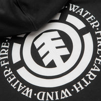 Element Seal Back Print Hoodie - Off Black thumbnail