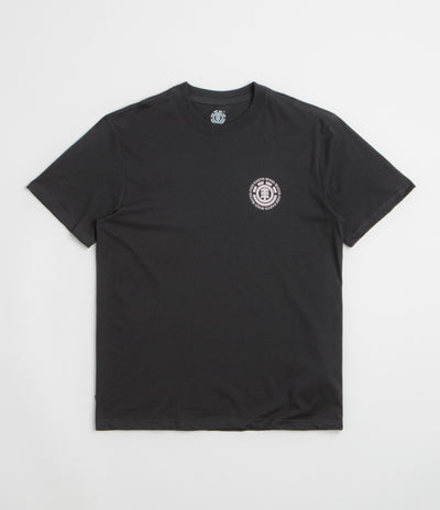 Element Seal Back Print T-Shirt in Off Black