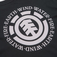 Element Seal Back Print T-Shirt in Off Black thumbnail