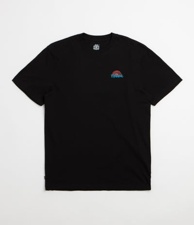 Element Sound Waves T-Shirt - Flint Black
