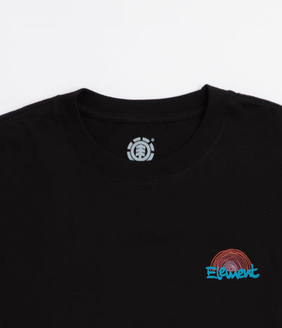 Element Sound Waves T-Shirt - Flint Black
