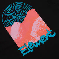 Element Sound Waves T-Shirt - Flint Black thumbnail