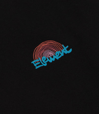 Element Sound Waves T-Shirt - Flint Black