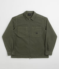 Element Special Projects Poplin Zip Overshirt in Climbing Ivy