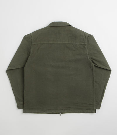 Element Special Projects Poplin Zip Overshirt - Climbing Ivy