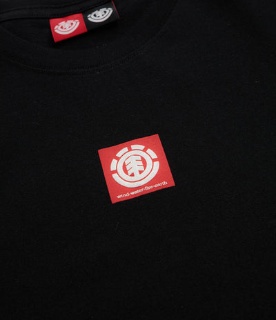 Element Square Logo T-Shirt - Flint Black