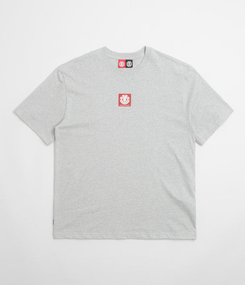 Element Square Logo T-Shirt - Mid Grey Heather