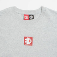 Element Square Logo T-Shirt in Mid Grey Heather thumbnail