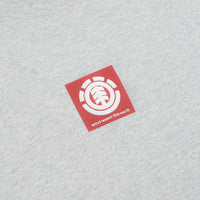 Element Square Logo T-Shirt in Mid Grey Heather thumbnail