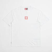 Element Square Logo T-Shirt in Optic White thumbnail