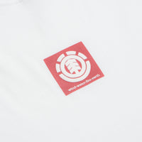 Element Square Logo T-Shirt in Optic White thumbnail