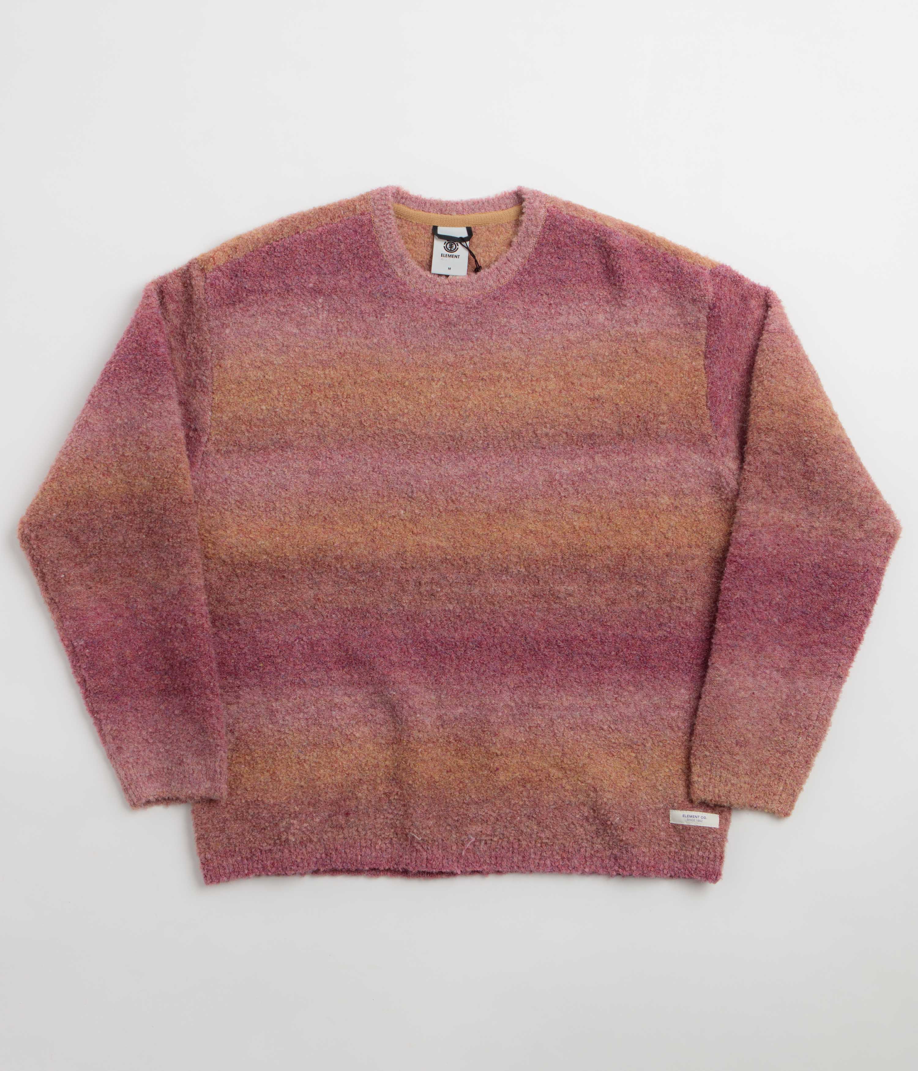 Element Terry Gradient Crewneck Sweatshirt - Apple Butter