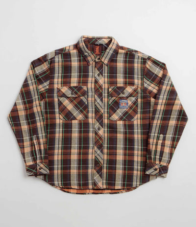 Element x Millet Flannel Shirt - Flame Hueco Plaid