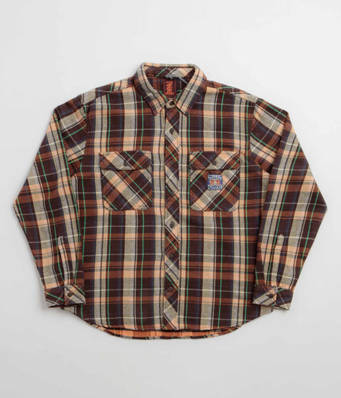 Element x Millet Flannel Shirt - Flame Hueco Plaid