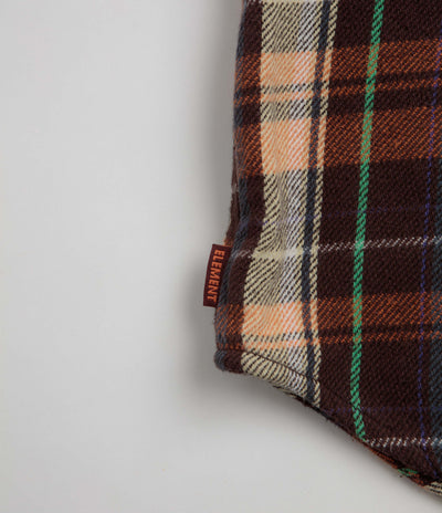 Element x Millet Flannel Shirt - Flame Hueco Plaid