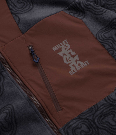 Element x Millet Fleece Jacket - Shadow Blue