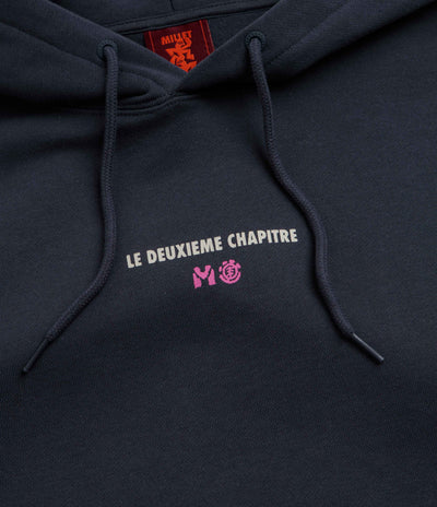 Element x Millet Heritage Hoodie in Shadow Blue