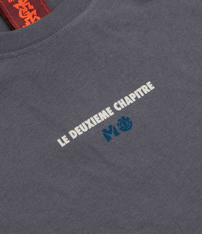 Element x Millet Heritage T-Shirt - Shadow Blue