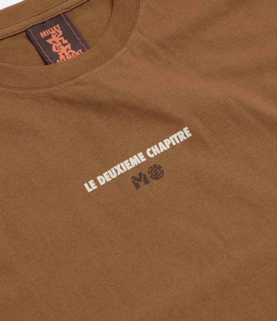 Element x Millet Heritage T-Shirt - Toffee