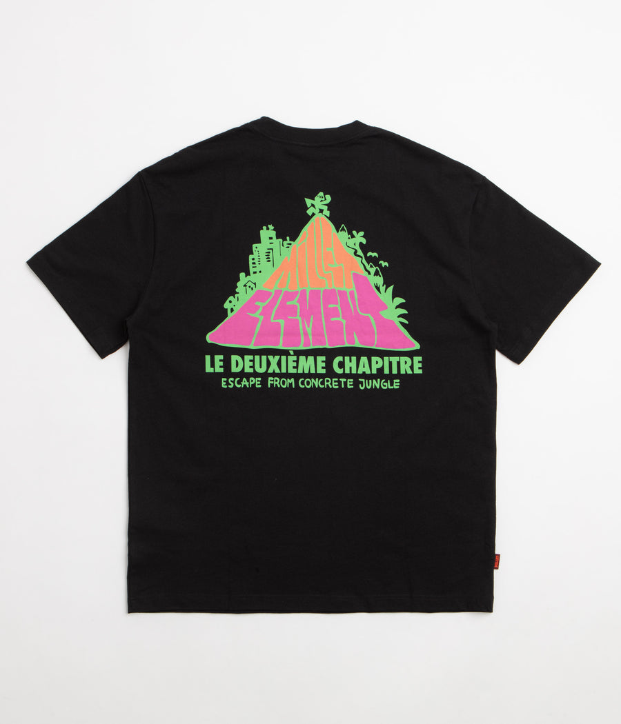 Element x Millet Hit The Top T-Shirt - Black