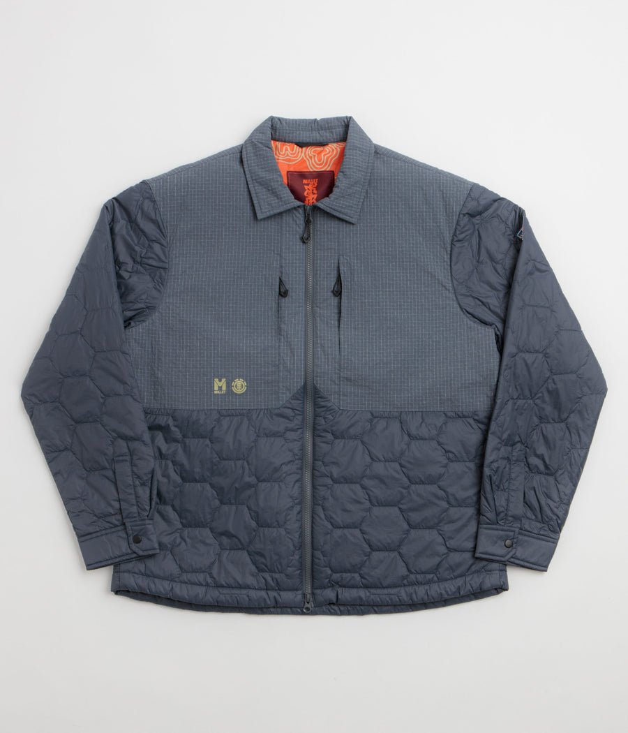 Element x Millet Insulated Coach Jacket - Shadow Blue