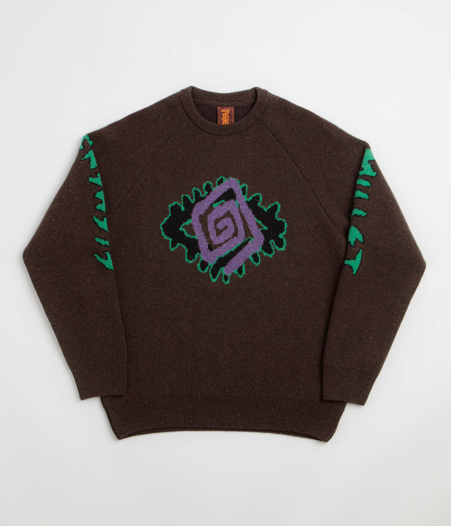 Element x Millet Jacquard Crewneck Sweatshirt - Truffle