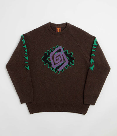 Element x Millet Jacquard Crewneck Sweatshirt - Truffle
