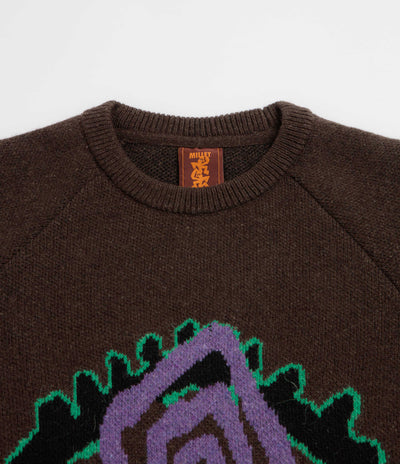 Element x Millet Jacquard Crewneck Sweatshirt - Truffle