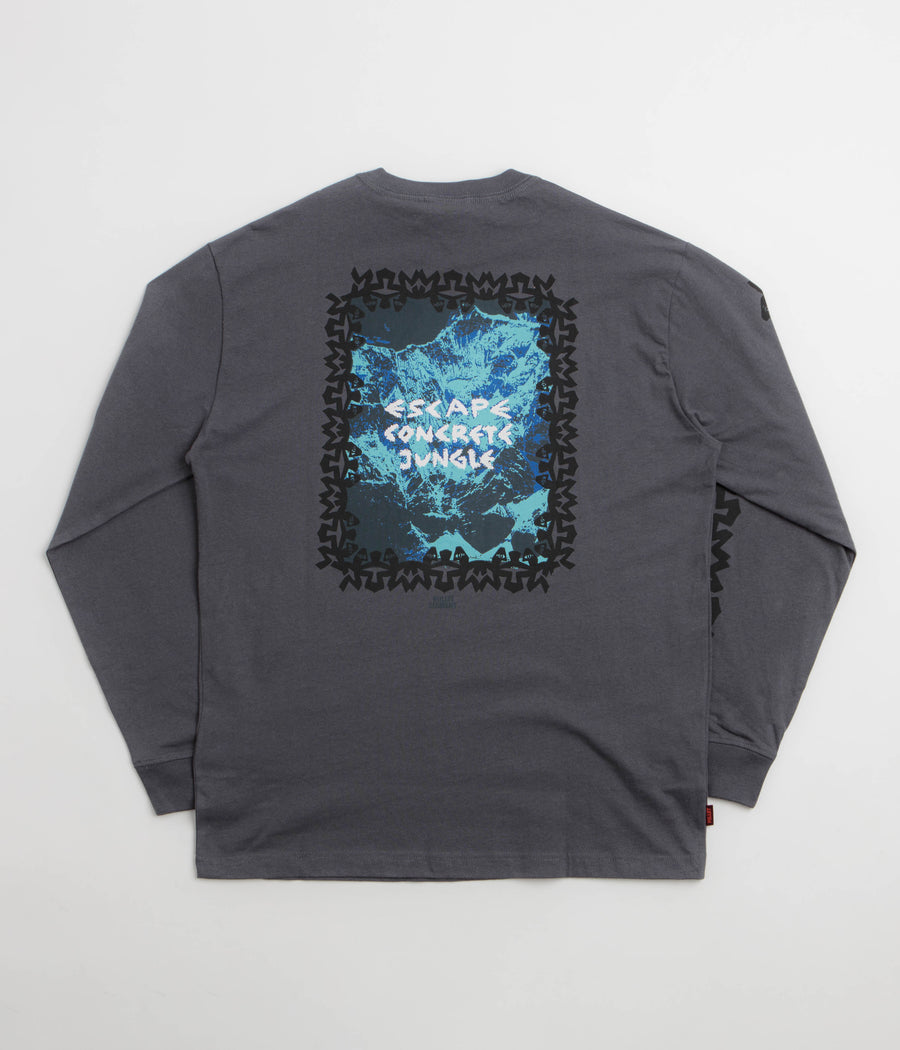 Element x Millet Roped Party Long Sleeve T-Shirt - Shadow Blue