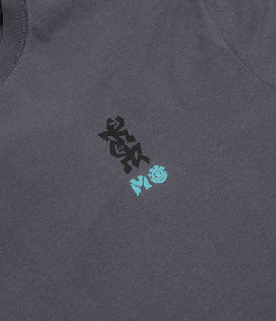 Element x Millet Roped Party Long Sleeve T-Shirt - Shadow Blue