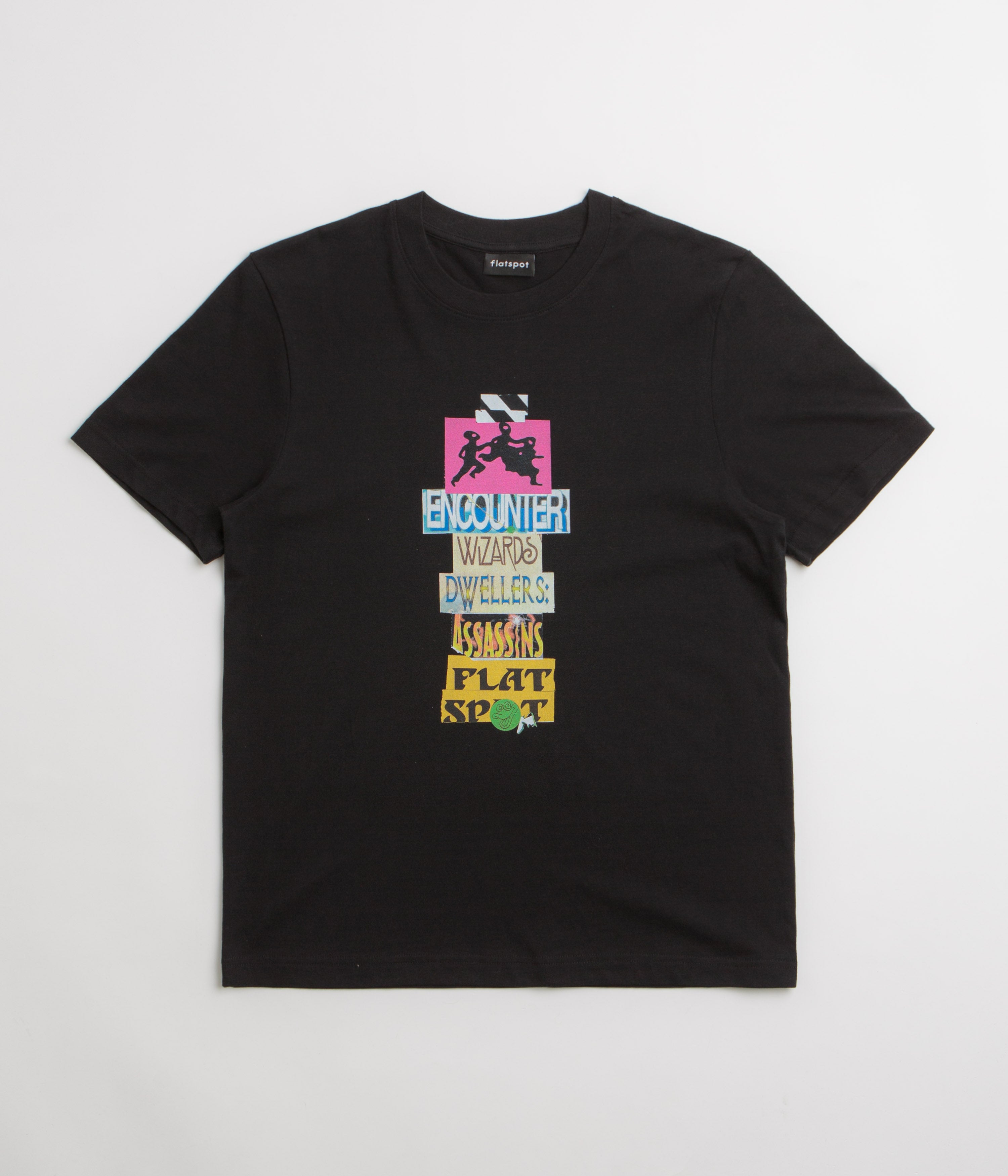 flatspot Encounter T-Shirt in Black