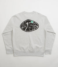 flatspot Hole Crewneck Sweatshirt in Cool Heather Grey