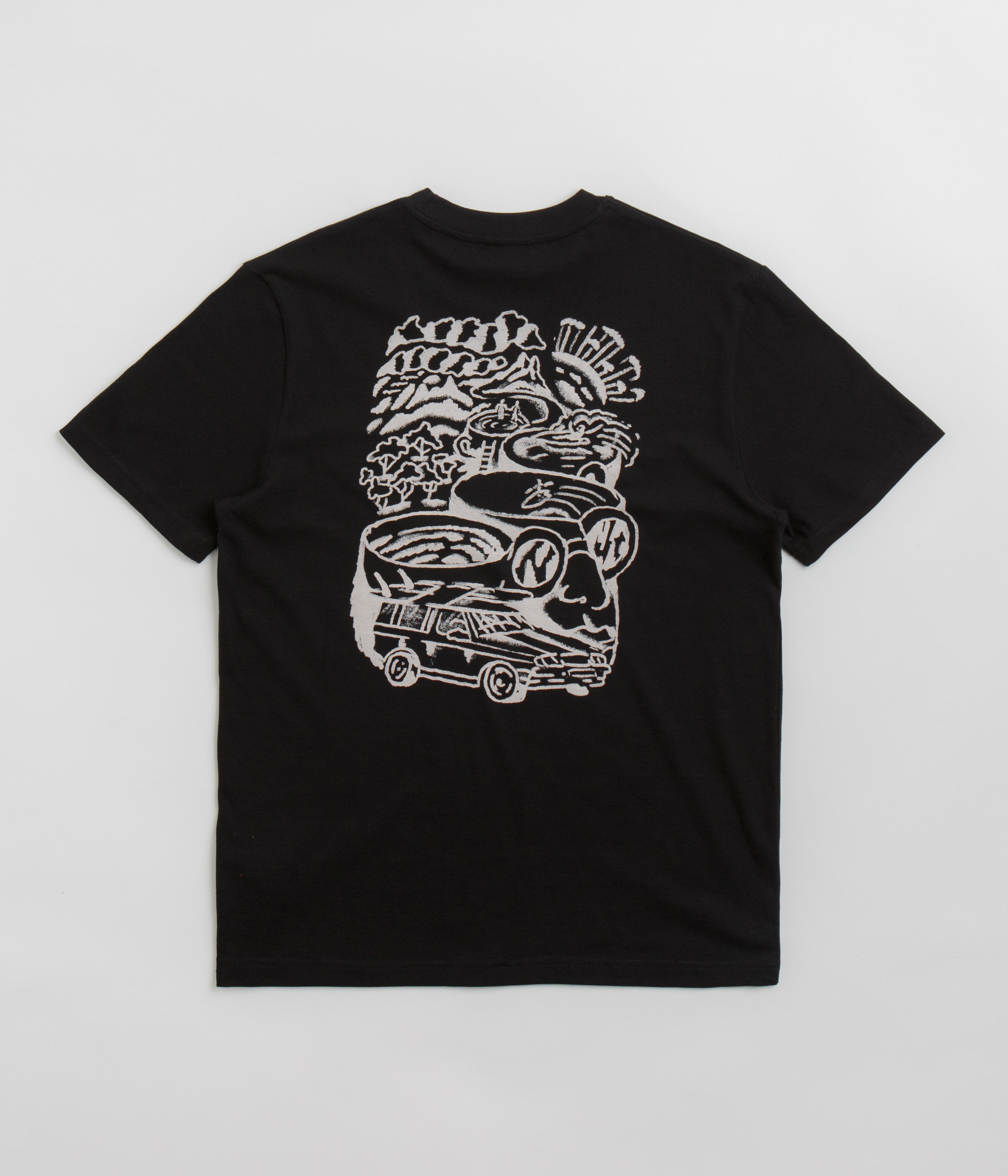 flatspot x Yallah T-Shirt in Black
