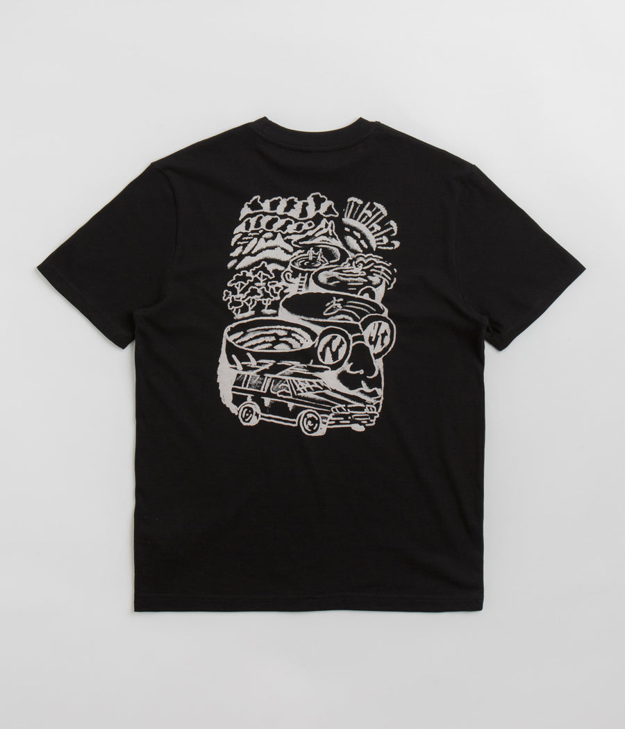 flatspot x Yallah T-Shirt in Black