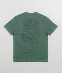 flatspot x Yallah T-Shirt in Green Bay