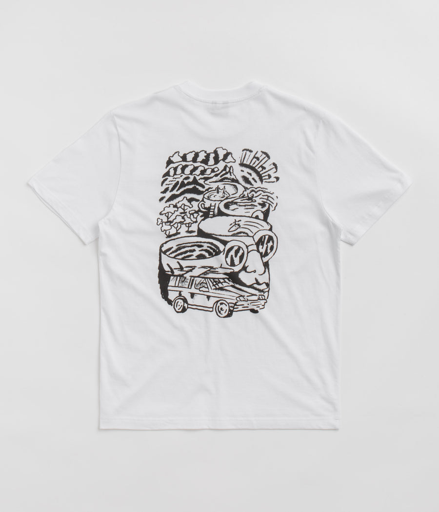 flatspot x Yallah T-Shirt in White
