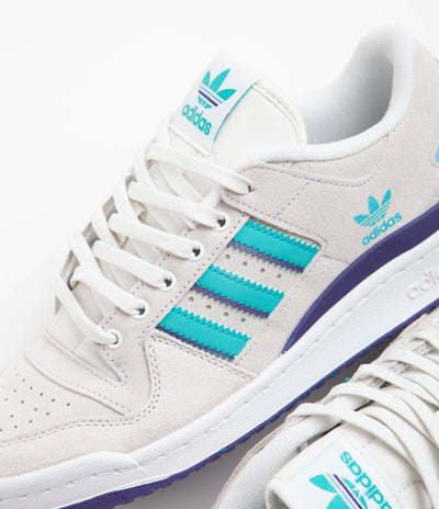 Adidas Forum 84 Low ADV Shoes - Crystal White / Preloved Blue / FTWR White