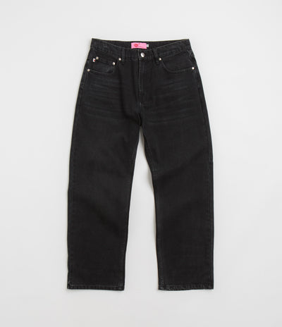 Frog Relaxed Fit Bootcut Jeans in Black