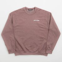 Fucking Awesome Believe Crewneck Sweatshirt in Maroon thumbnail