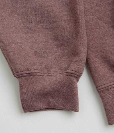 Fucking Awesome Believe Crewneck Sweatshirt in Maroon