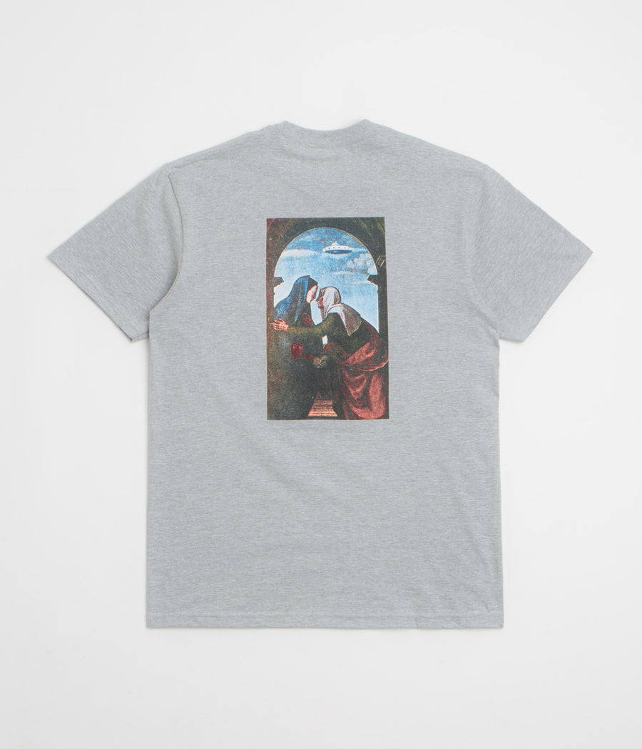 Fucking Awesome Believe T-Shirt in Grey Heather
