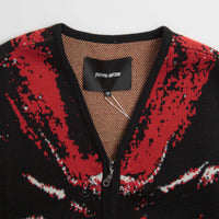 Fucking Awesome Better Half Knitted Utility Vest in AOP thumbnail